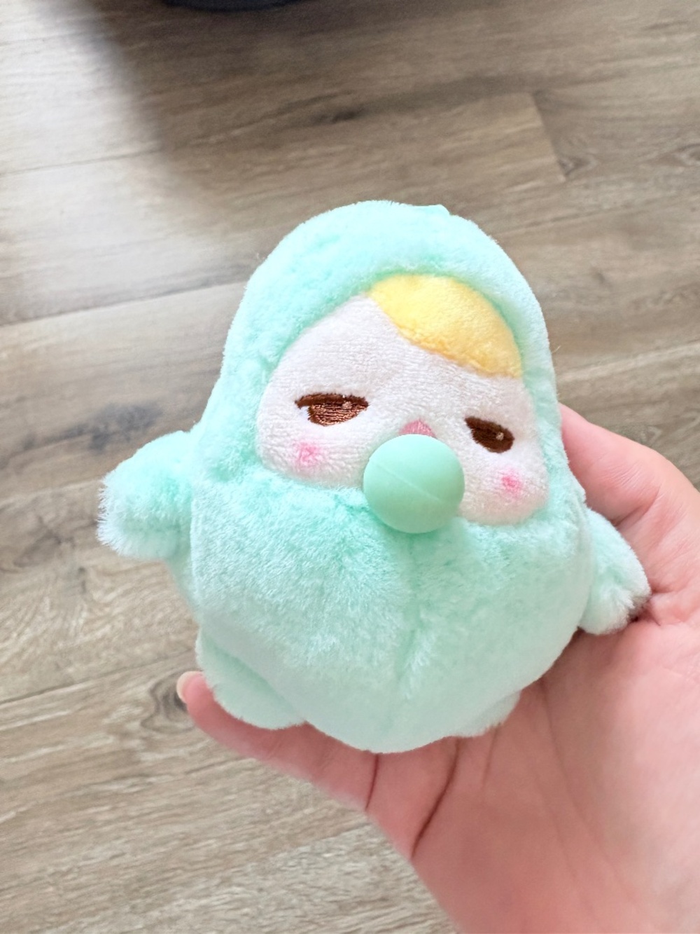 POP MART Pucky Beanie Bubble Up Plush Pendant - Mint Green